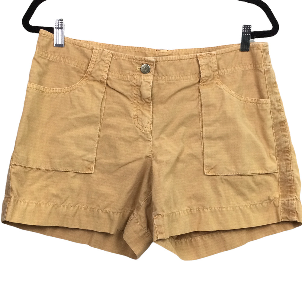 J. Crew Mustard Yellow Utility Cotton Shorts